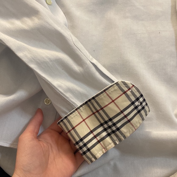 Authentic Burberry white button up! - Picture 6 of 6